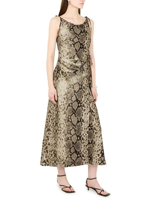 ACNE STUDIOS Printed midi dress