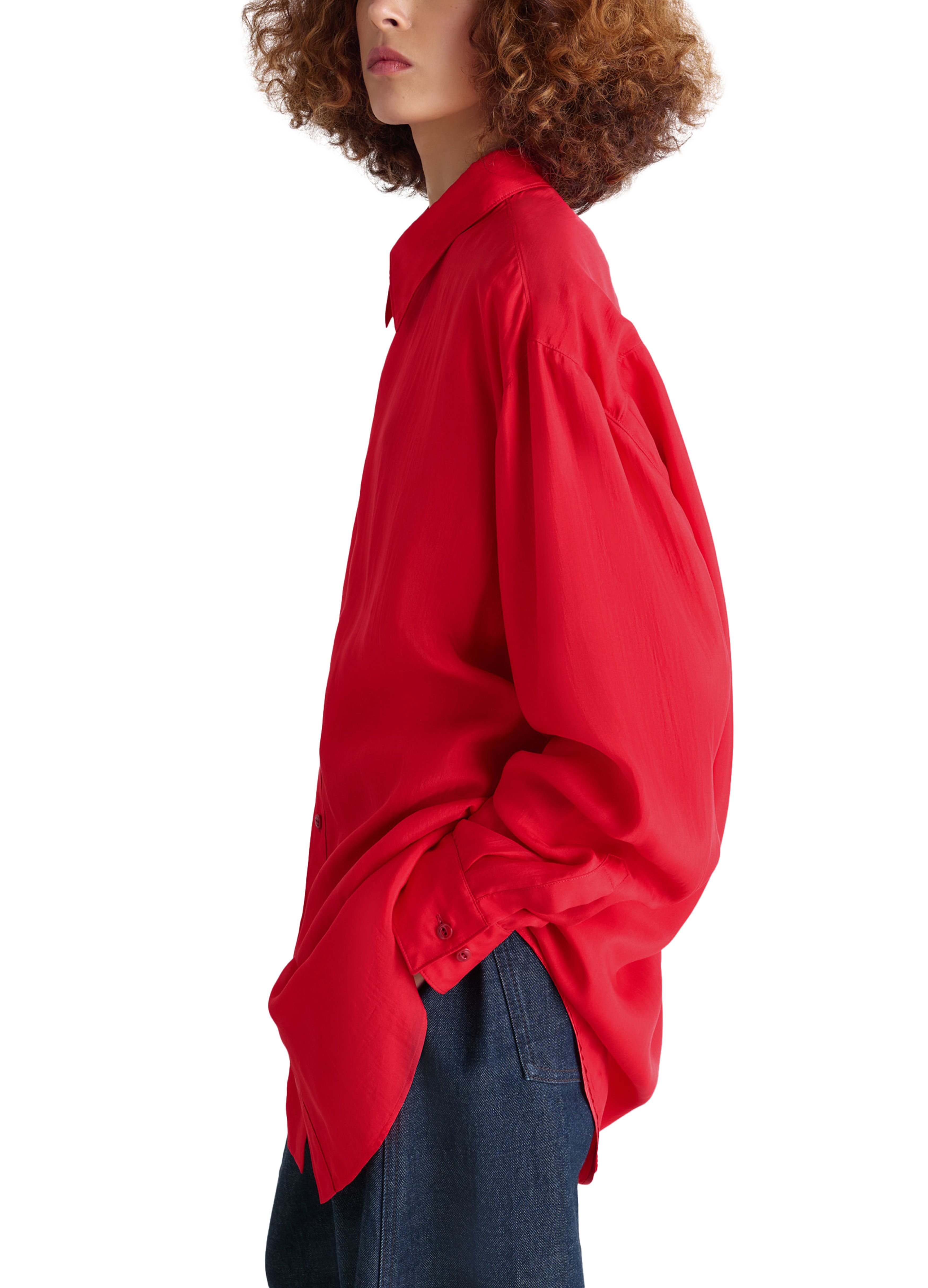 Flowing long sleeve shirt thumbnail 3