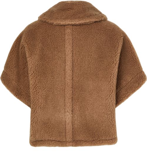MAX MARA Cape aus Teddy-Stoff Newterzo