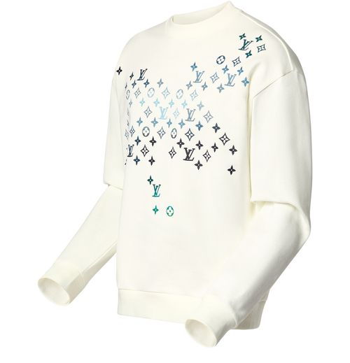 LOUIS VUITTON Embroidered Cotton Sweatshirt