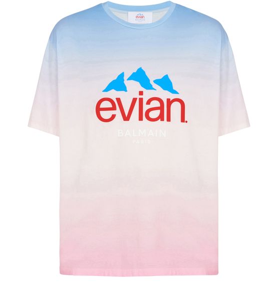 バルマン x エヴィアン グラデーション Tシャツ レディース | BALMAIN 