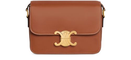 CELINE Teen Triomphe bag in natural calfskin