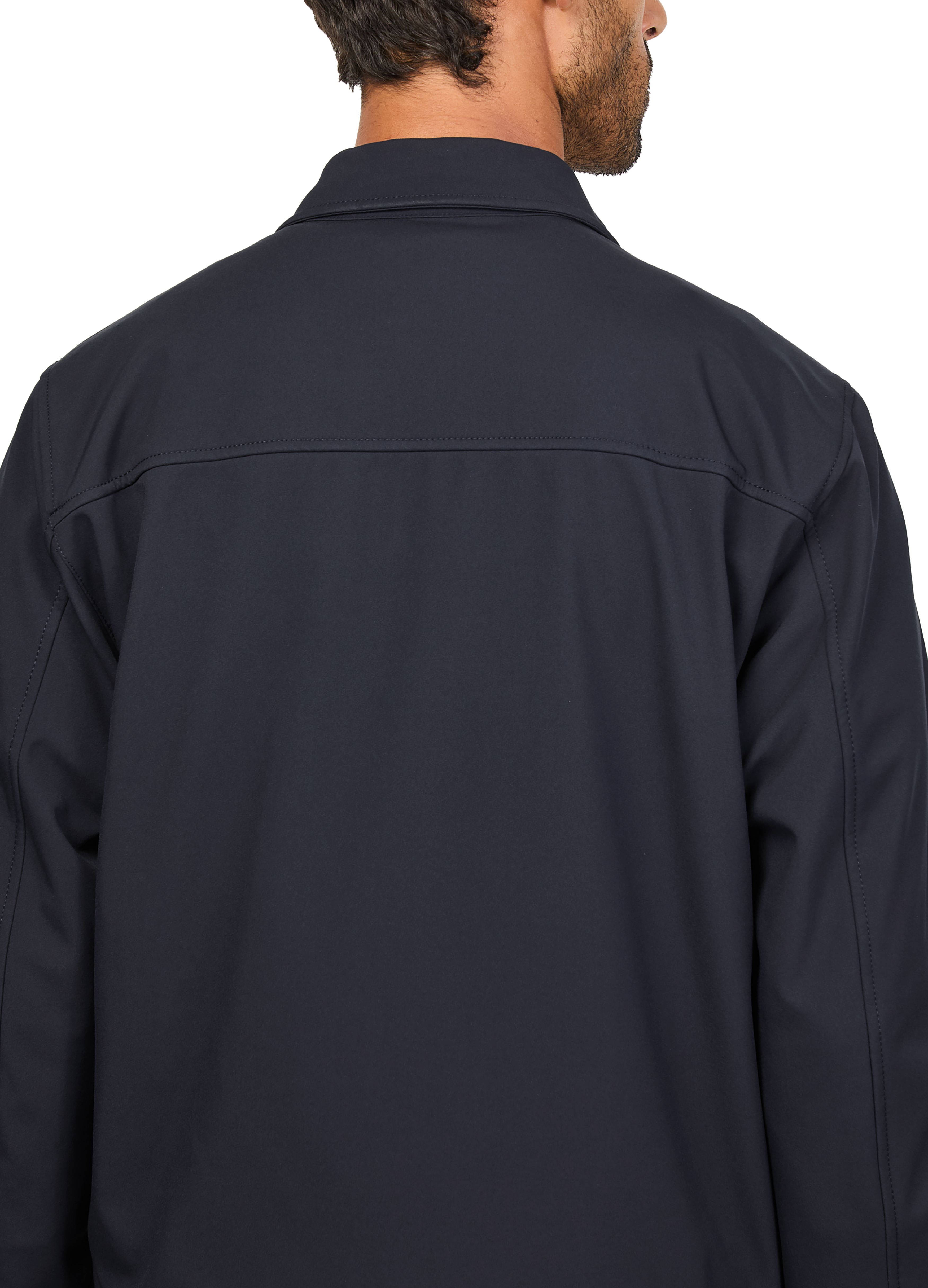 Logo patch jacket thumbnail 5