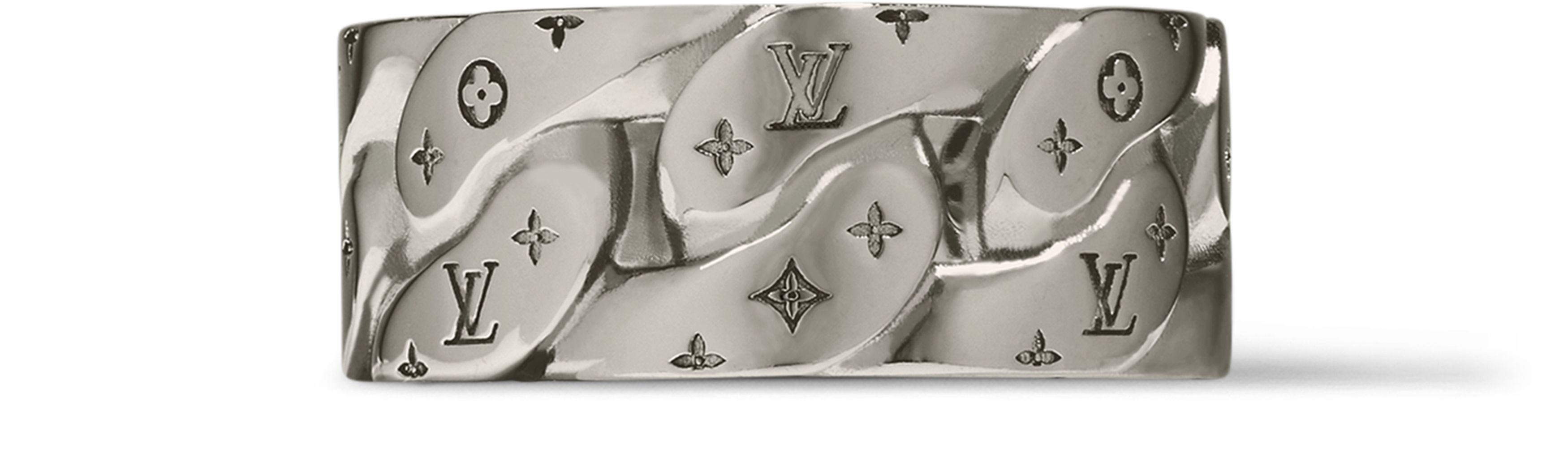 LV Mosaic Cuban Ring