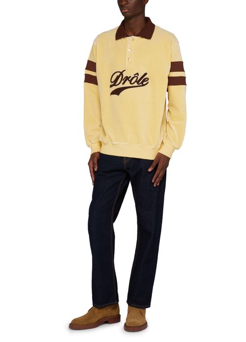 DROLE DE MONSIEUR Long-sleeved polo shirt