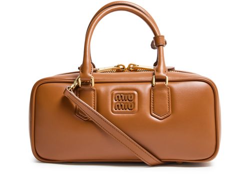 MIU MIU Sac à main en cuir Arcadie