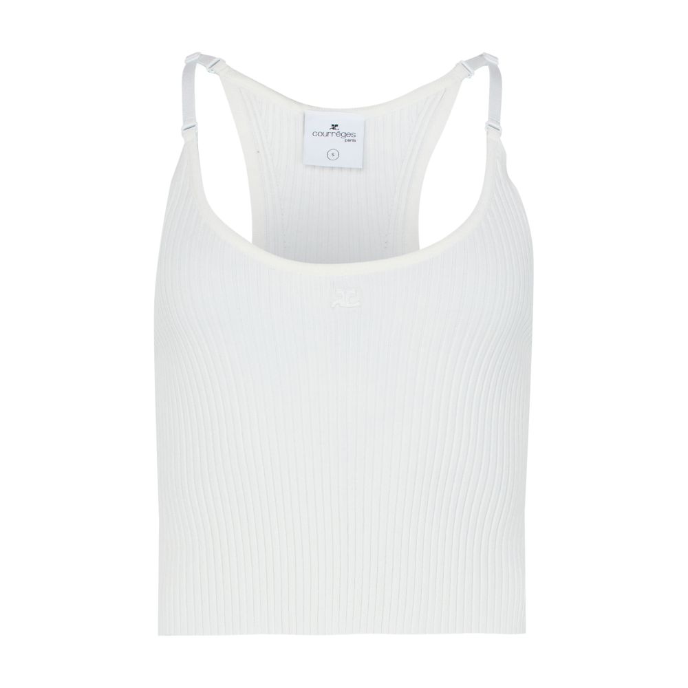 Knitted Scuba vest top thumbnail 7