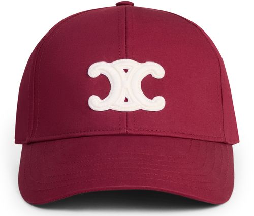 CELINE Triomphe baseball cap in cotton gabardine