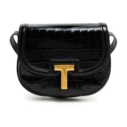 TOMFORD シャイニー スタンプ エンボス ウォリス ミニ バッグ TOMFORD シャイニー スタンプ エンボス ウォリス ミニ バッグ