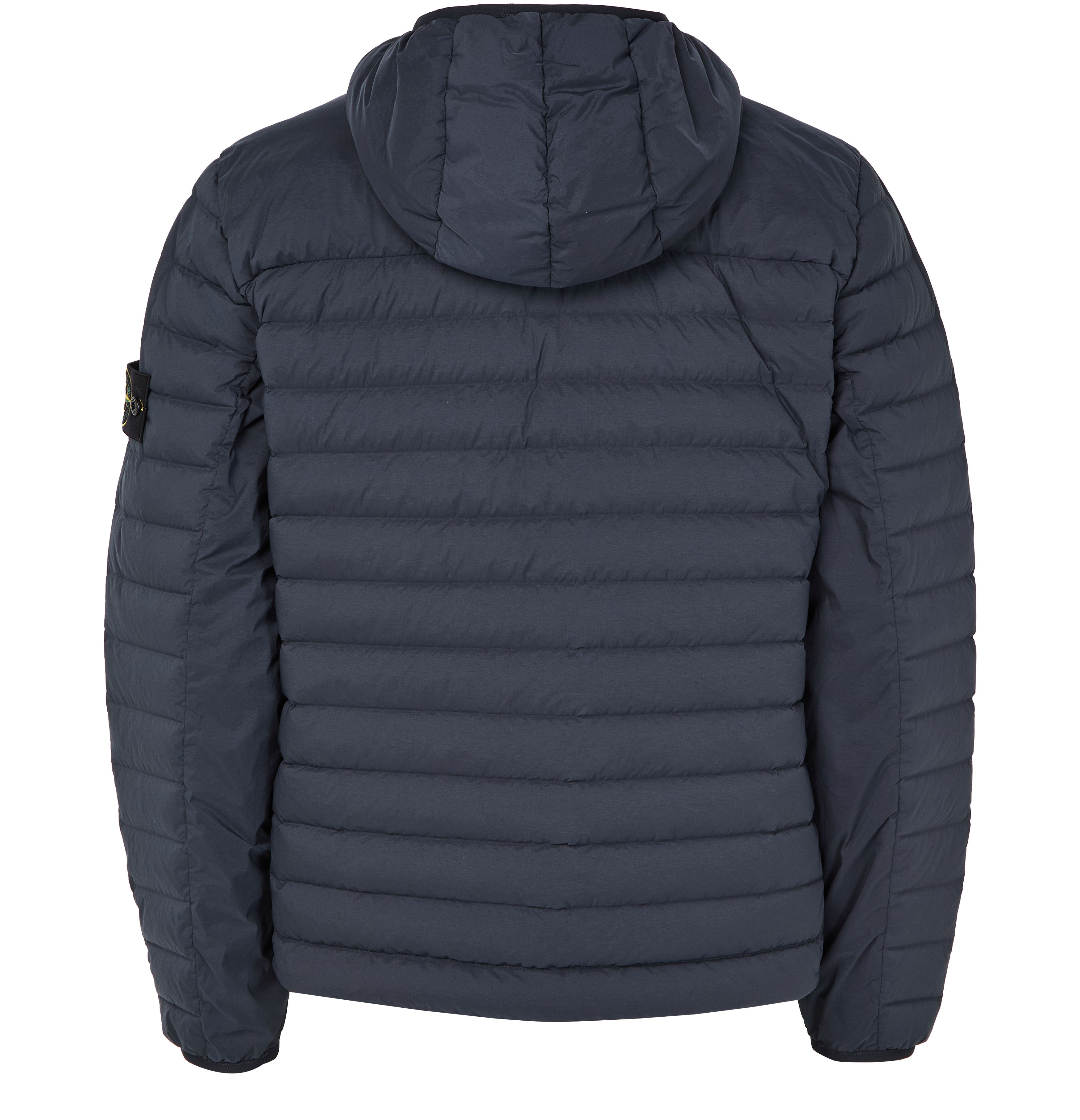Logo patch down jacket thumbnail 3