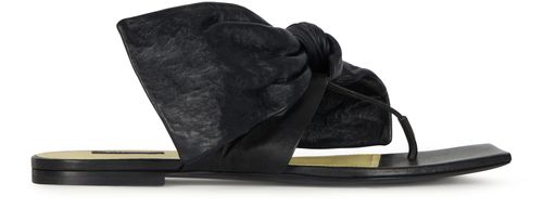 Givenchy — Flat sandals with bow (Black)