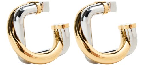 JACQUEMUS Les boucles d'oreilles Doppio
