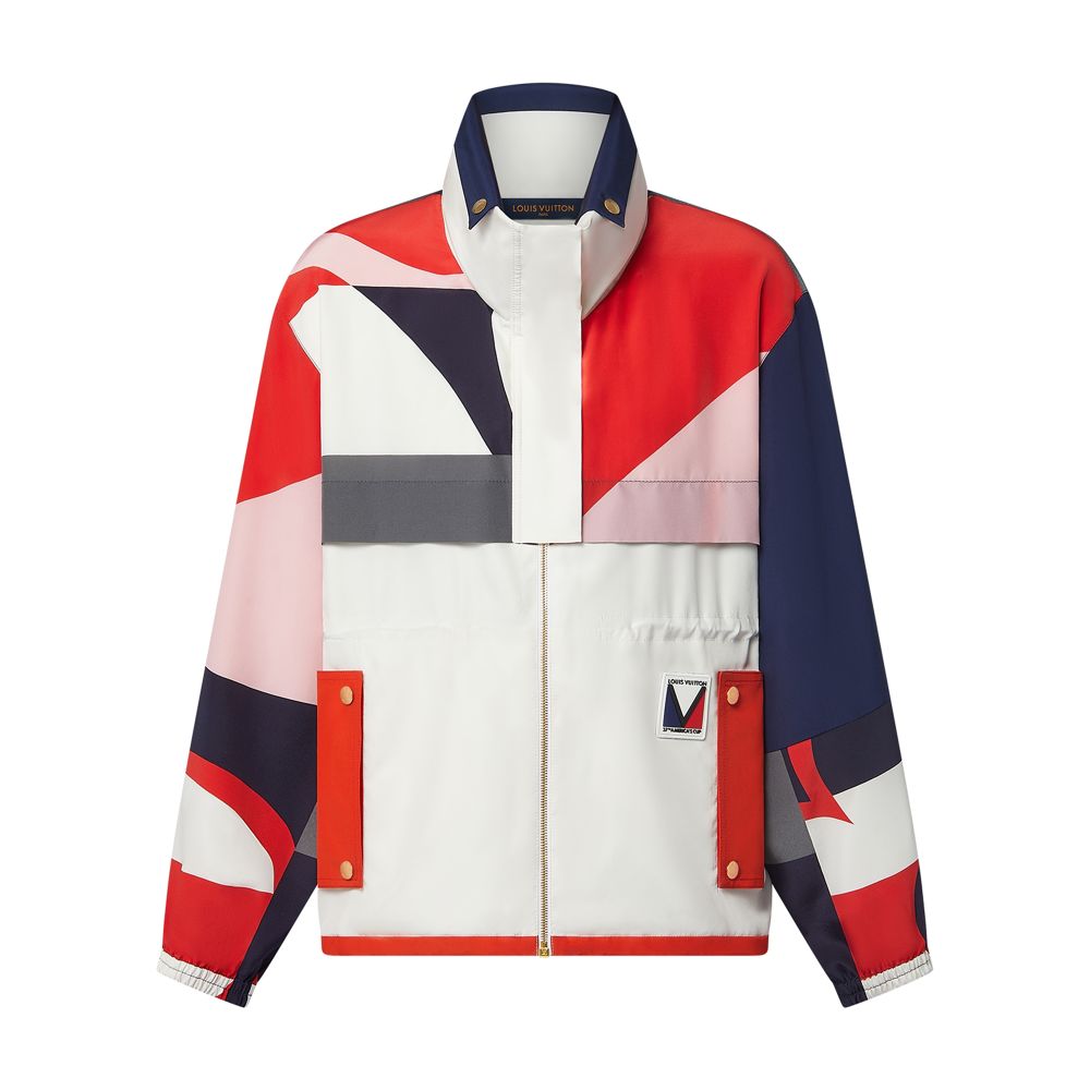 LV x AC Geometric Print Parka thumbnail 8