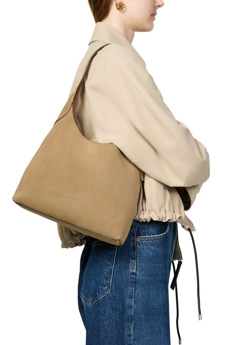 COACH Brooklyn 28 suede shoulder bag