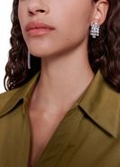 Cascade diamanté earrings - MAJE