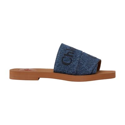 Chloe flat best sale mule