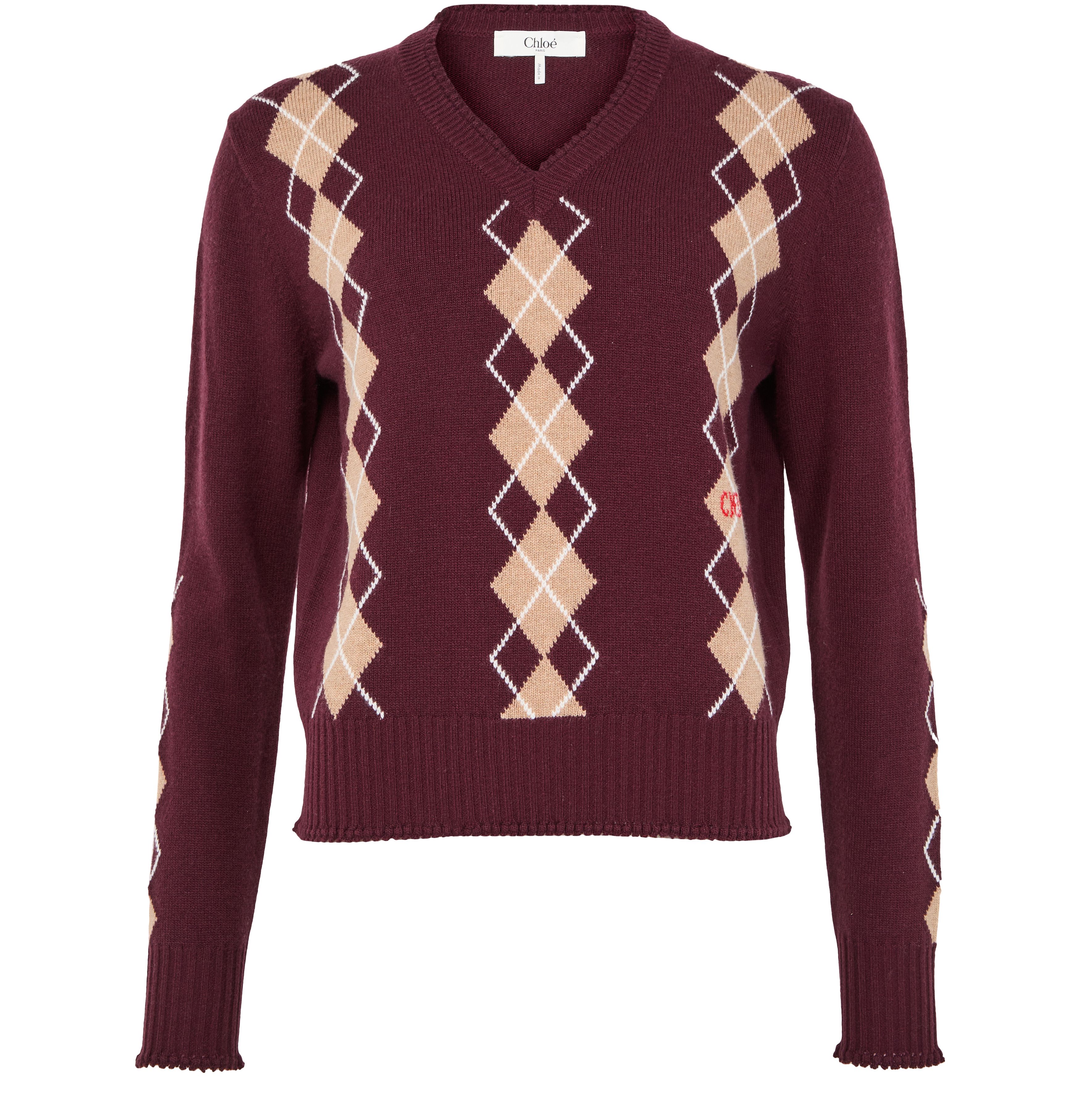 V neck sweater