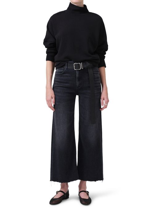 CITIZENS OF HUMANITY Lyra wide leg crop jeans