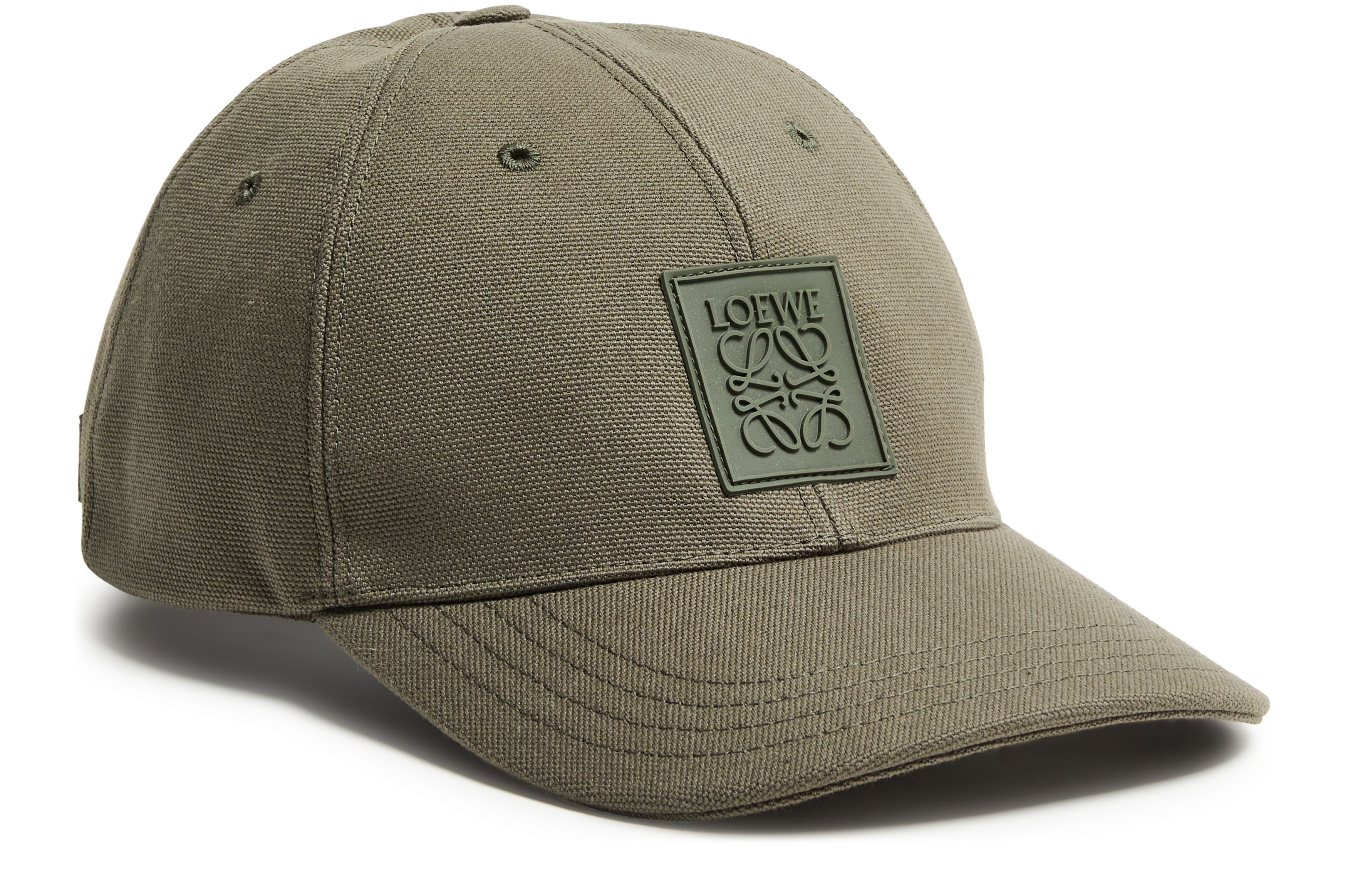Patch cap in canvas
