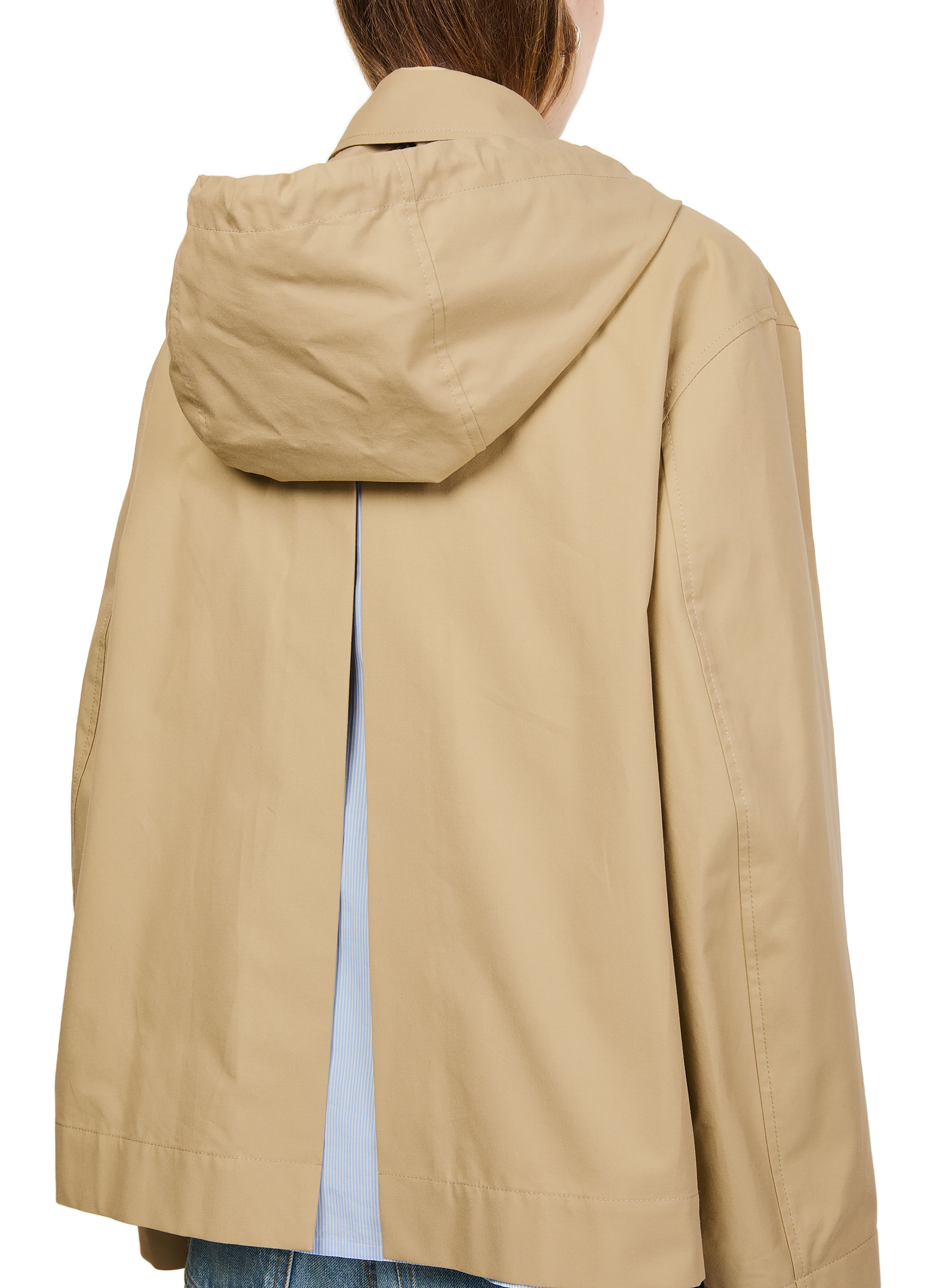 Hooded parka in cotton thumbnail 5