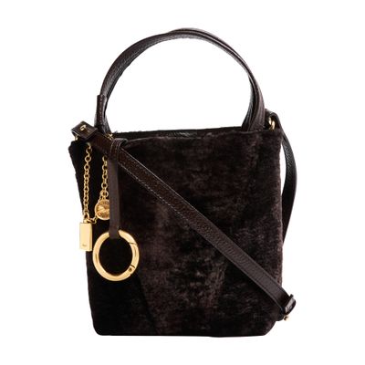 Chloé Spin Tote Bag In Brown