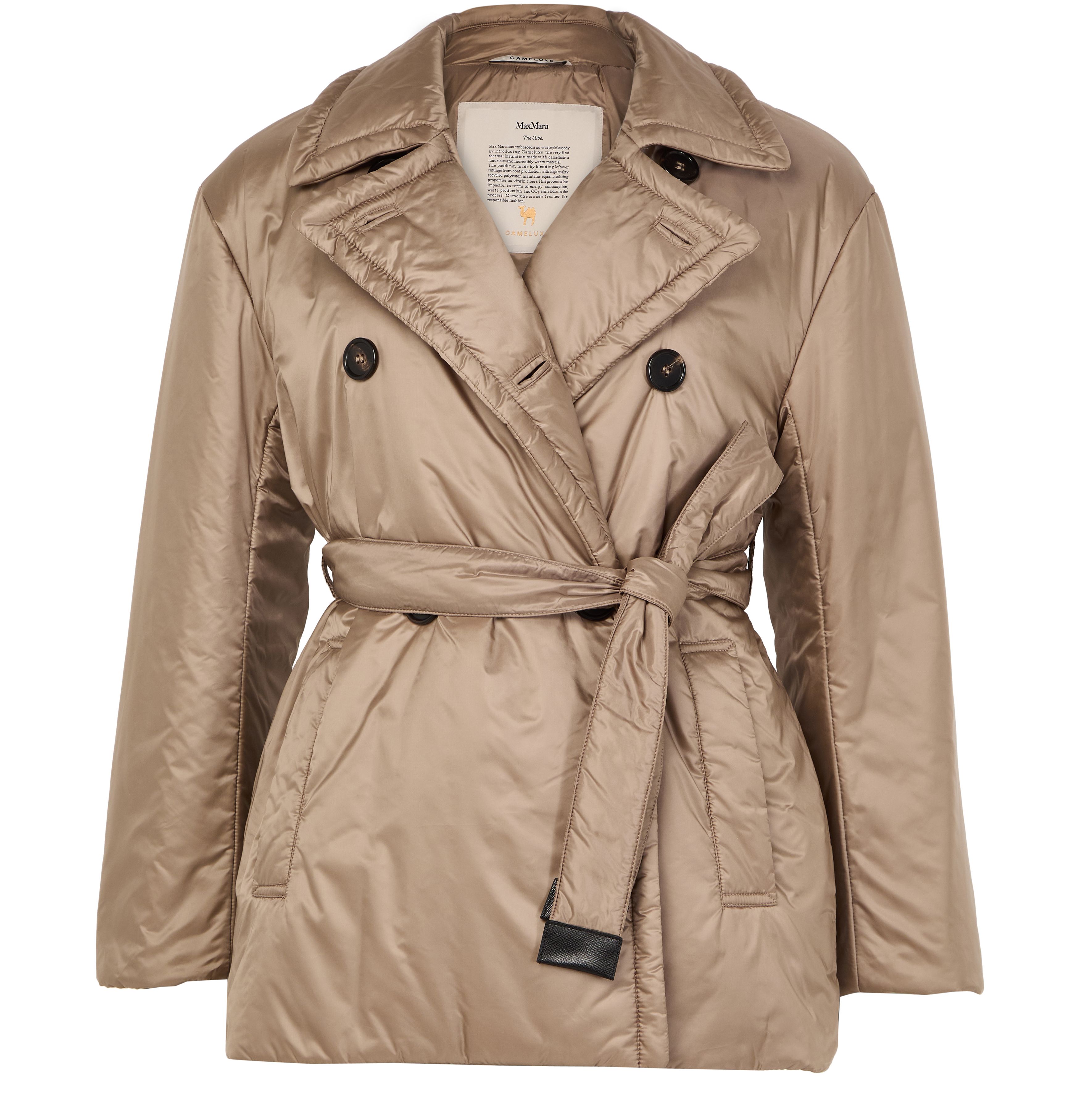 Calla belted coat - THE CUBE