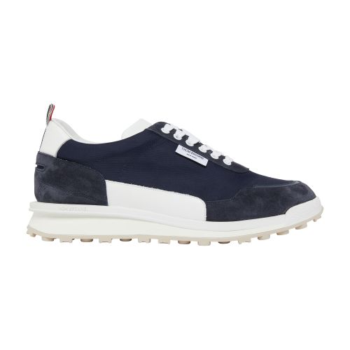 Shop Thom Browne Alumni Sneakers In Blue