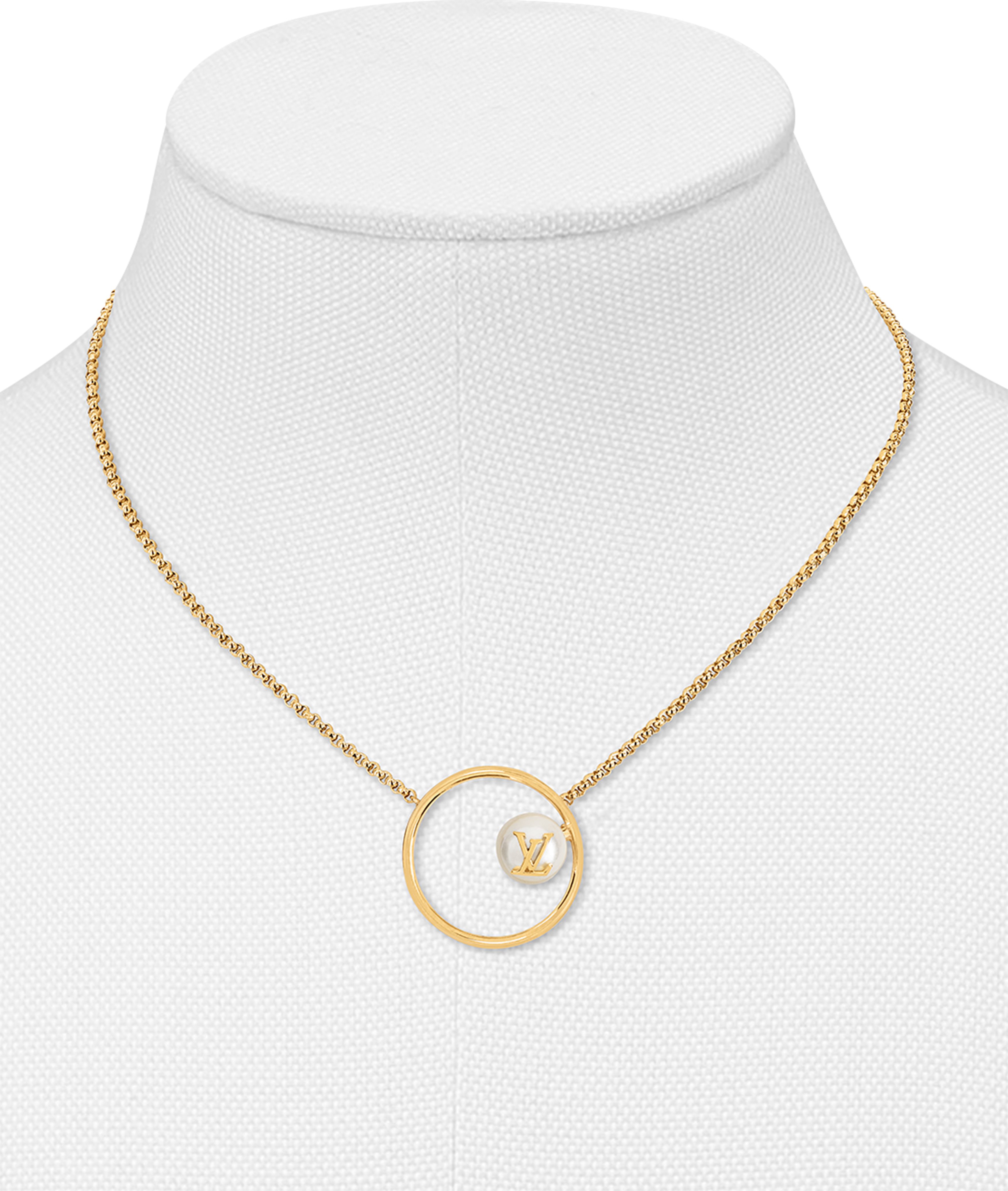 LV Eclipse Pearls Necklace thumbnail 7