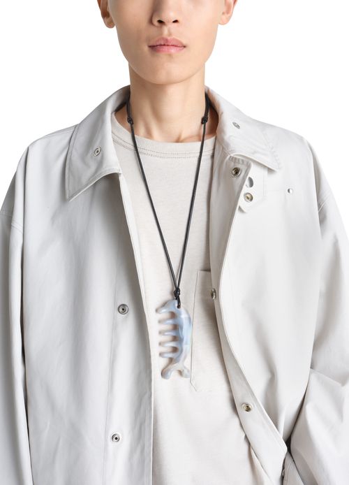 LEMAIRE Gua Sha Beluga necklace
