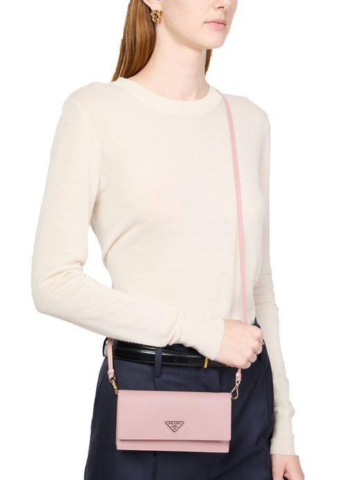PRADA Leather shoulder bag