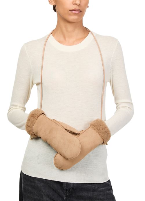 MAX MARA Gants Sand