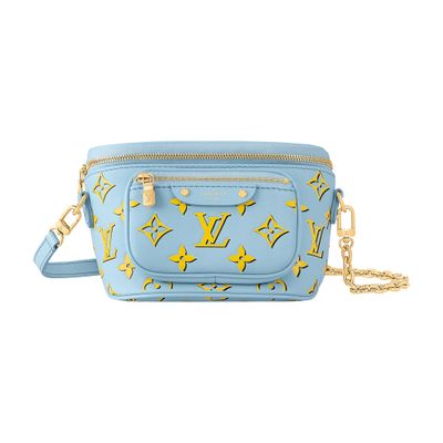 Louis Vuitton Mini Bumbag In Blue