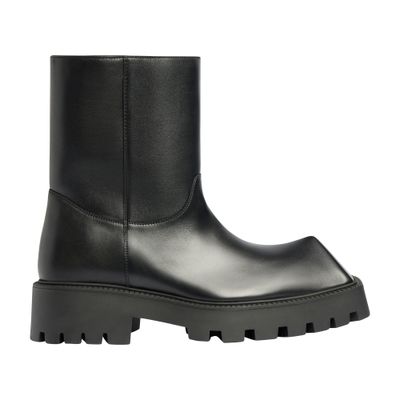 Shop Balenciaga Rhino Boots In Black