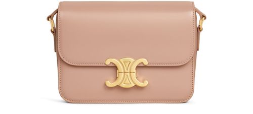 CELINE Teen Triomphe bag in shiny calfskin