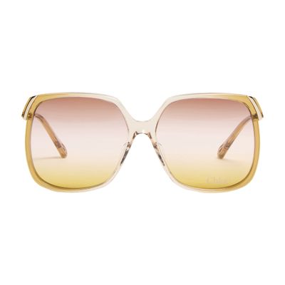 Chloé Aly Sunglasses In Brown