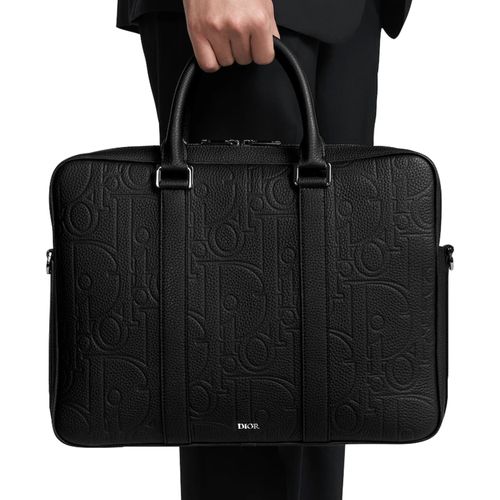 DIOR Briefcase in calfskin