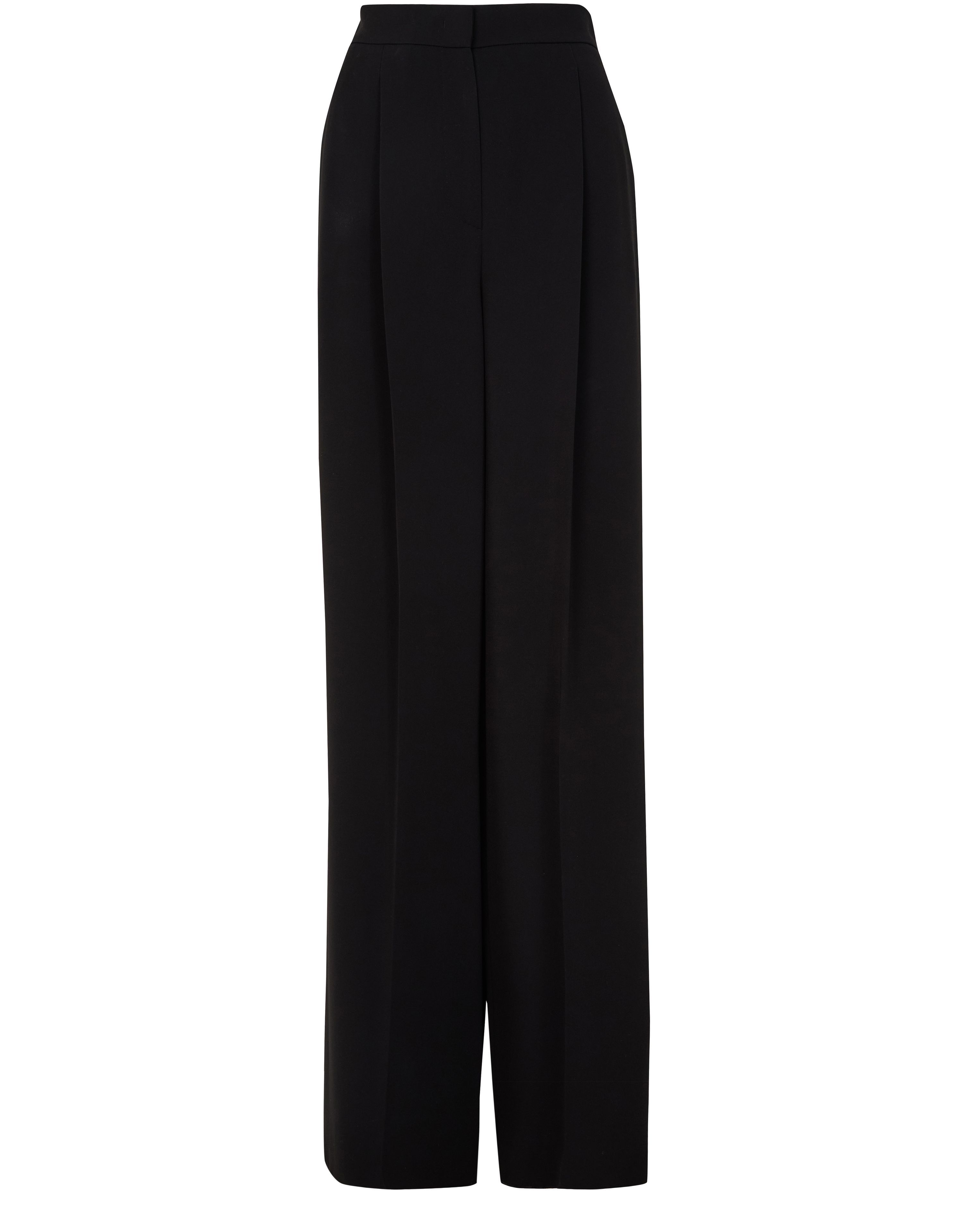Laccato wide-leg pants