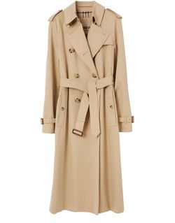 トレンチコート (8080863 FW24 Burberry coat trench B8620) gabardine Cream
