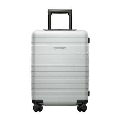 Horizn Studios H5 Essential Glossy Cabine Luggage (35l) In Light_quartz_grey