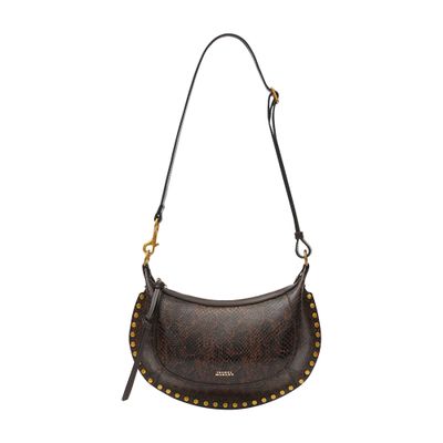 Isabel Marant Oskan Moon Shoulder Bag In Brown