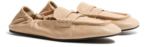 MIU MIU Mokassins aus Leder