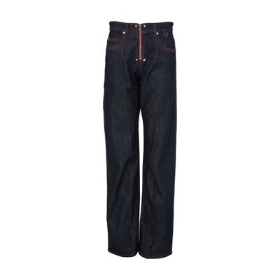 Isabel Marant High Waist Wide Leg Trousers With Button Detail In Black
