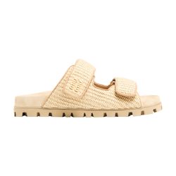 Women's Raffia sandals | MIU MIU | 24S
