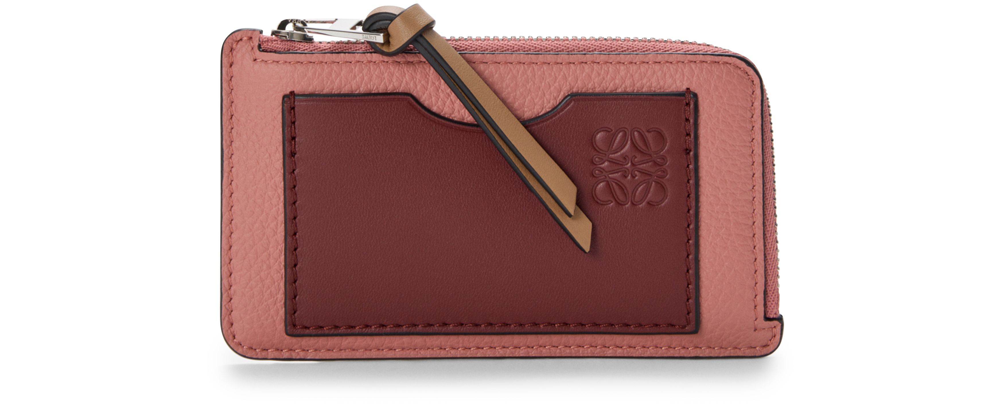 Coin cardholder in soft grained calfskin thumbnail 7