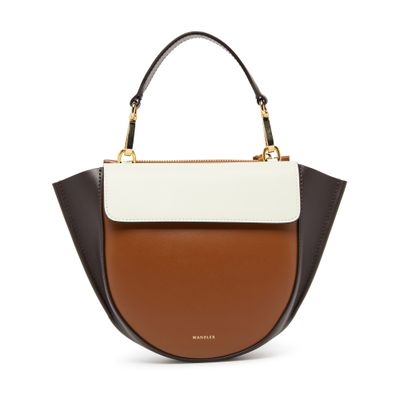 Shop Wandler Hortensia Mini Bag In Brown