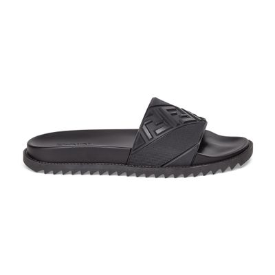 Fendi Slides In Noir