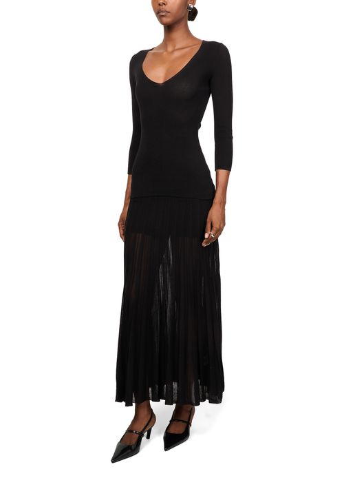 ISABEL MARANT Felicia three-quarter-sleeved top