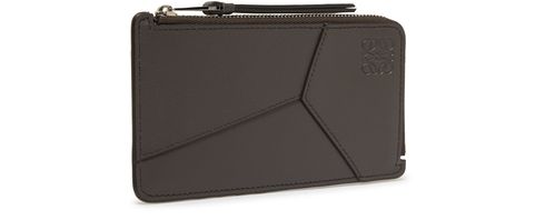 LOEWE Puzzle Edge long card and coin holder in classic calf leather