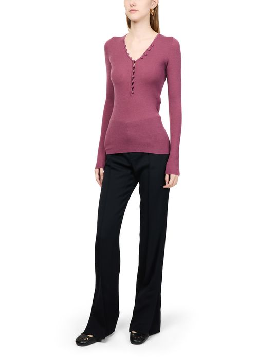 CHLOE Pull col en V