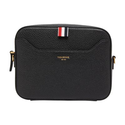 Thom Browne Messenger Bag In Black